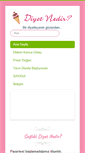 Mobile Screenshot of diyetnedir.com